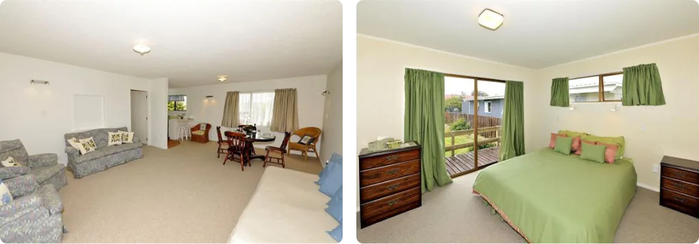 Photo of a homestay room