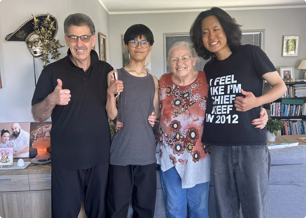 Photo of a homestay living room